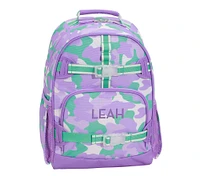 Mackenzie Lavender Sporty Camo Reflective Backpacks