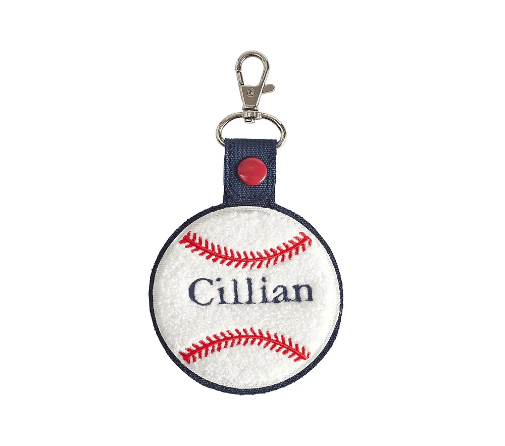 Baseball Backpack Keychain