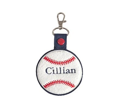 Baseball Backpack Keychain