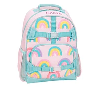 Mackenzie Pink Rainbows Chenille Backpacks