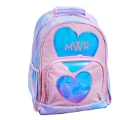 Mackenzie Iridescent Hearts Backpacks