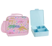 Mackenzie Heritage Pink Dinos Lunch & Bento Bundle, Set of 2