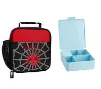 Mackenzie Marvel's Spider-Man Miles Morales Critter Reflective Lunch & Bento Bundle, Set of 2