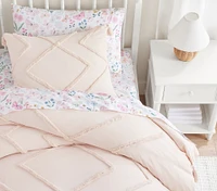 Ashlyn Tufted Organic Duvet Cover & Shams