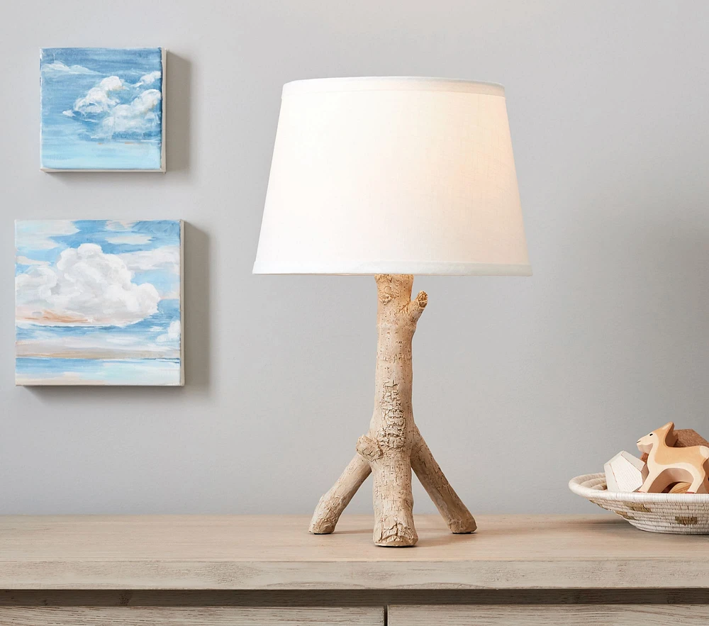 Birch Table Lamp (20")