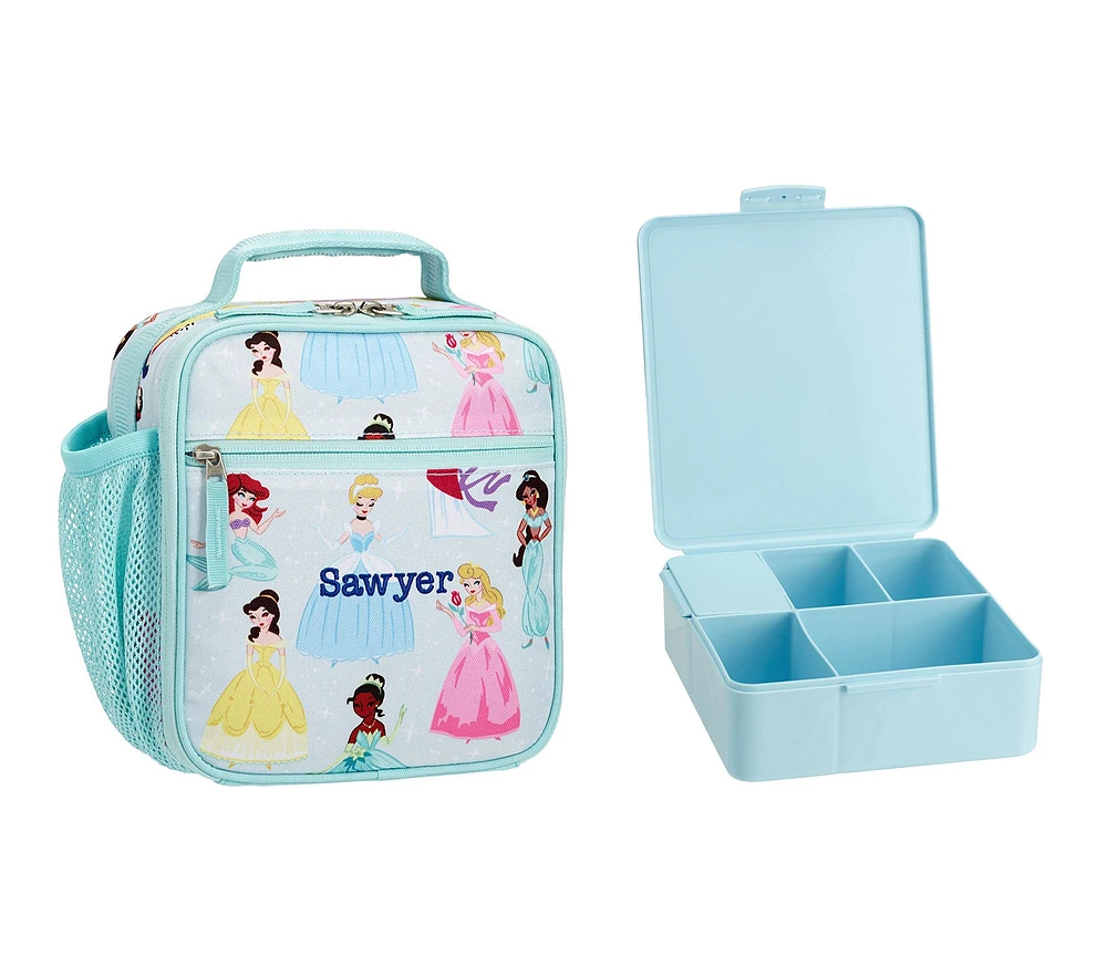 Mackenzie Aqua Disney Princess Lunch & Bento Bundle, Set of 2