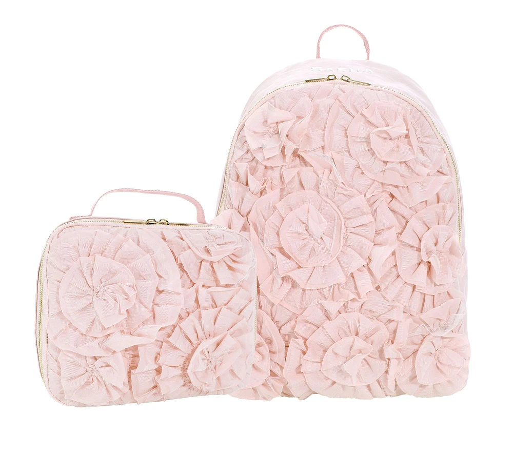 Monique Lhuillier Rosette Backpack & Lunch Bundle, Set of 2