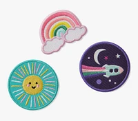 Rainbow Sky Patch Set