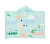 Deep Sea Baby Beach Hooded Towel