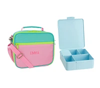 Astor Pink/Aqua/Lime Lunch & Bento Bundle, Set of 2