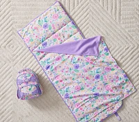 Mackenzie Lavender Floral Blooms Backpack & Nap Mat Bundle, Set of 2