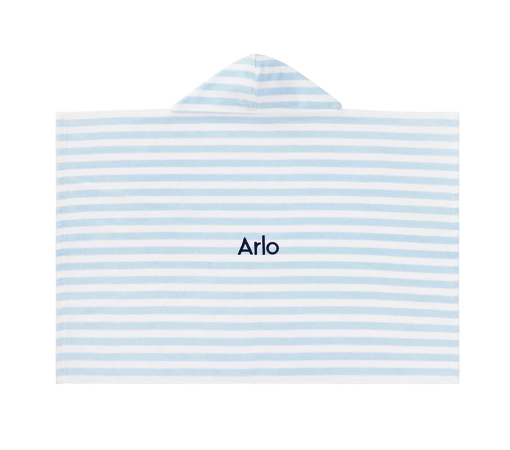 Mini Stripe Baby Beach Hooded Towel