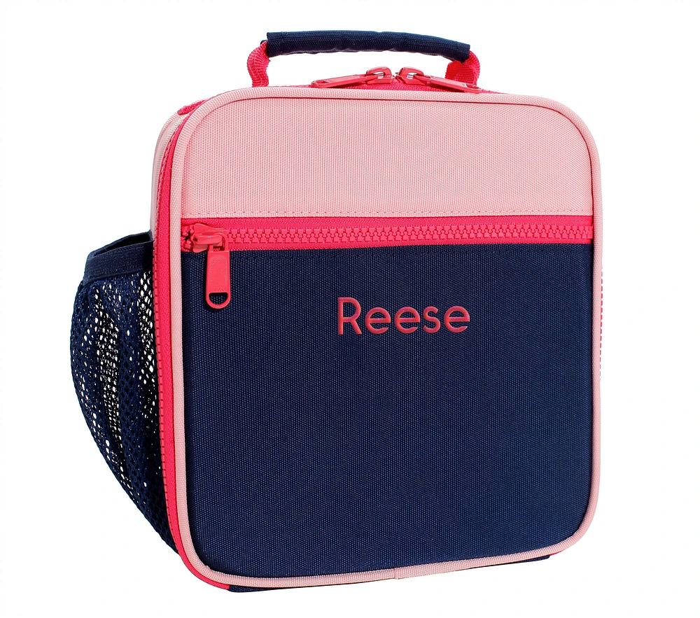 Astor Light Pink/Navy Lunch Boxes