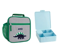 Mackenzie Gray Chenille Dinos Lunch & Bento Bundle, Set of 2