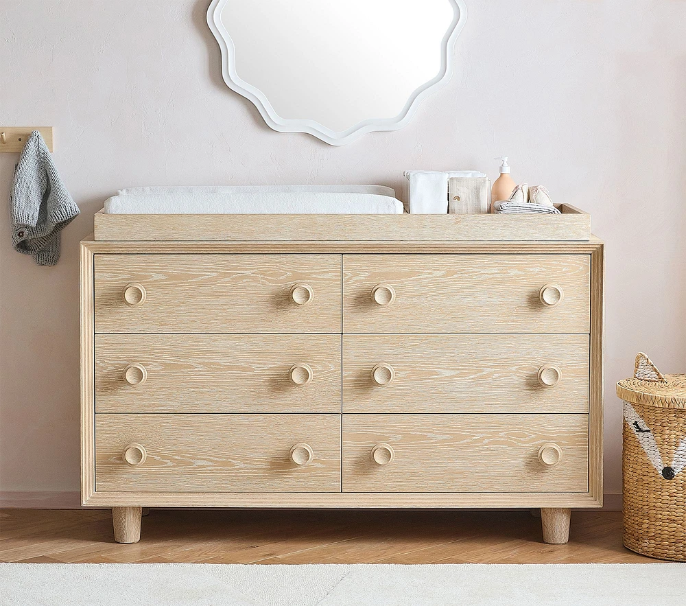 WE x PBK Vivienne Extra-Wide Nursery Dresser & Topper (56")