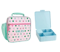 Mackenzie Roller Rabbit Multi Heart Lunch & Bento Bundle, Set of 2