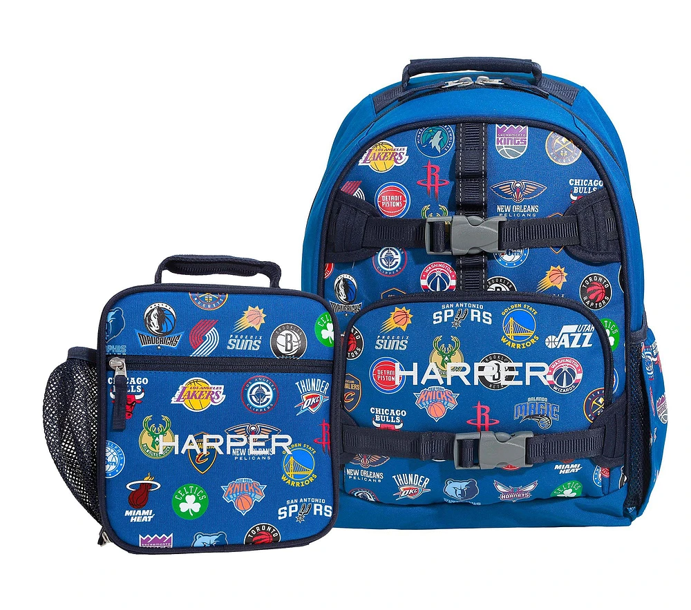 Mackenzie NBA Teams Glow-in-the-Dark Backpack & Lunch Bundle, Set of 2