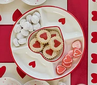 Love Bug Ceramic Divided Platter