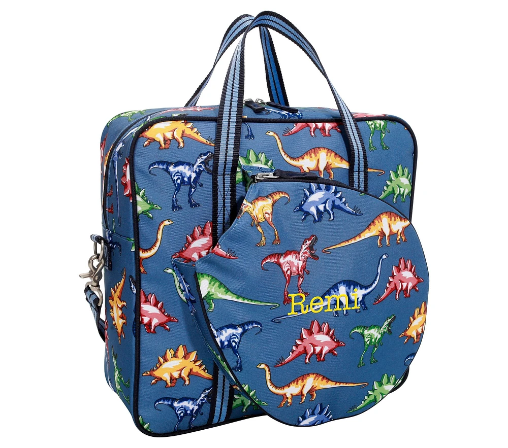 Mackenzie Blue Multi Dinos Tennis Bag