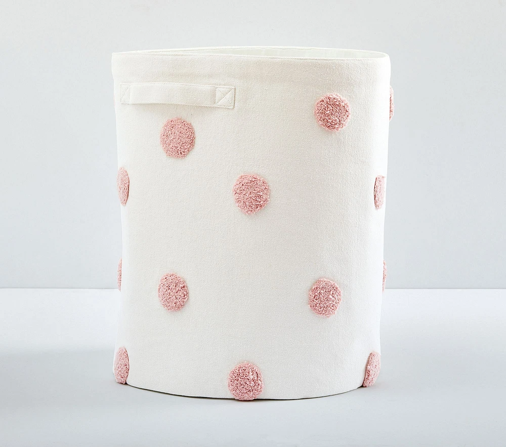 Embroidered Dot Hamper