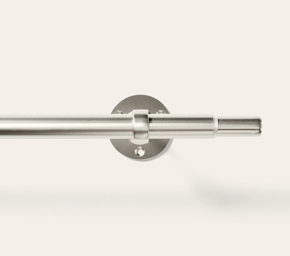 Nickel Curtain Hardware Collection