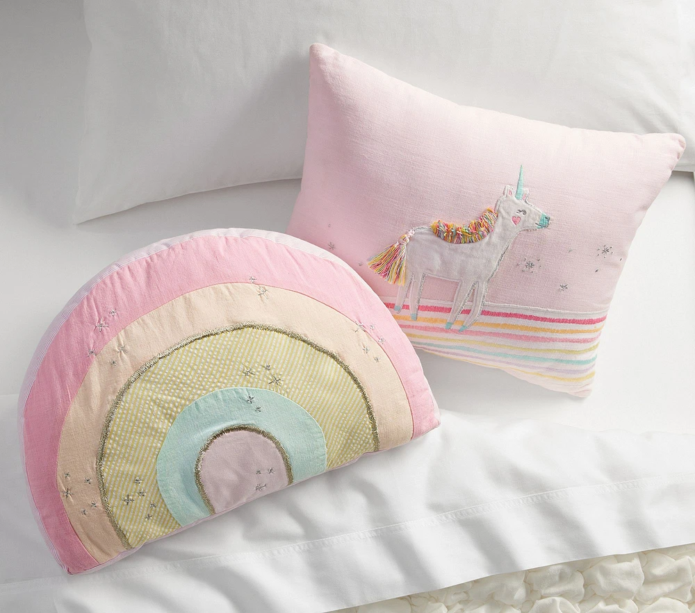 Retro Rainbow & Molly Unicorn Pillow Bundle