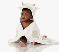 Cow Baby Hooded Towel