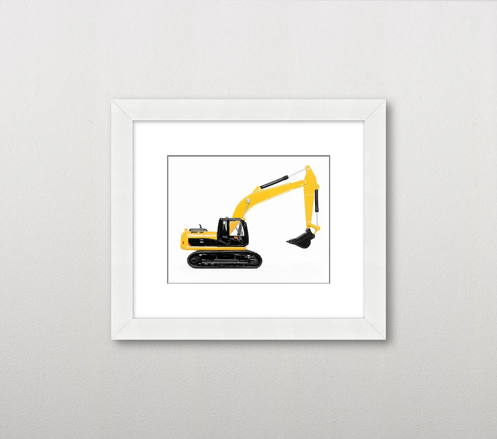 Leslee Mitchell Excavator Wall Art