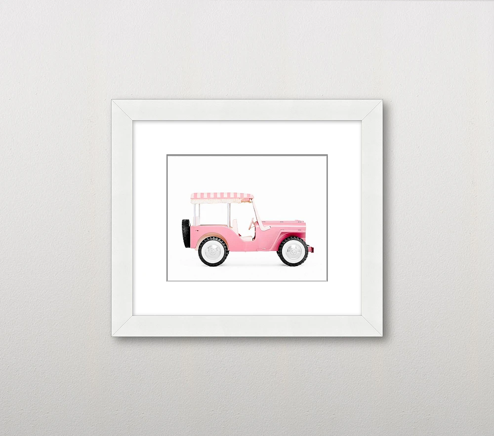 Leslee Mitchell Beach Truck Wall Art