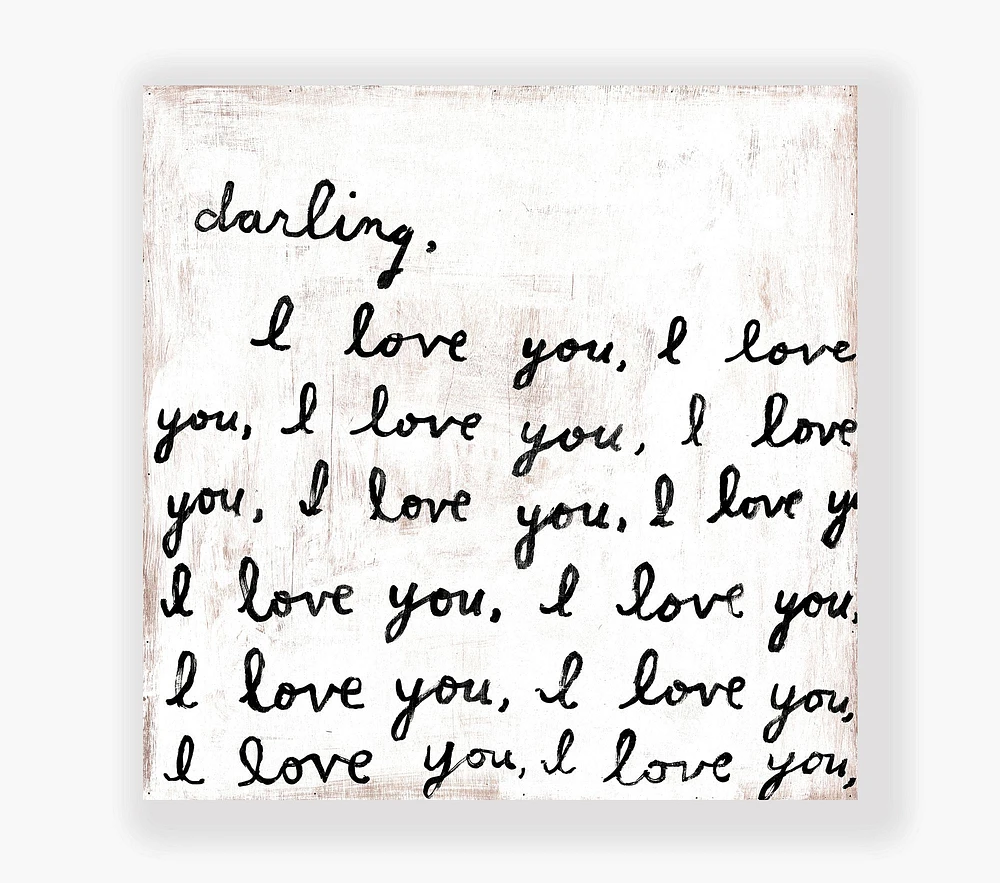 Letter For You Wall Art (23")