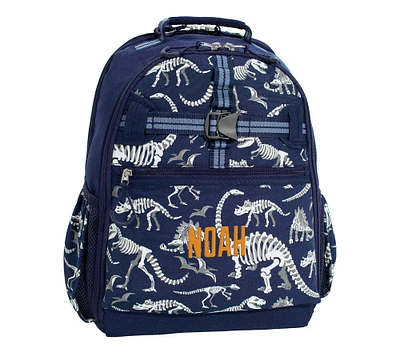 Mackenzie Navy Dinosaur Bones Glow-in-the-Dark Adaptive Backpacks