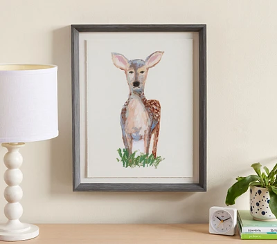 Jordan Connelly Little Deer Framed Wall Art