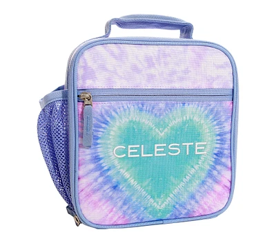 Mackenzie Lavender Heart Tie-Dye Lunch Boxes