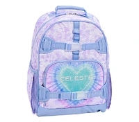 Mackenzie Lavender Heart Tie-Dye Backpacks