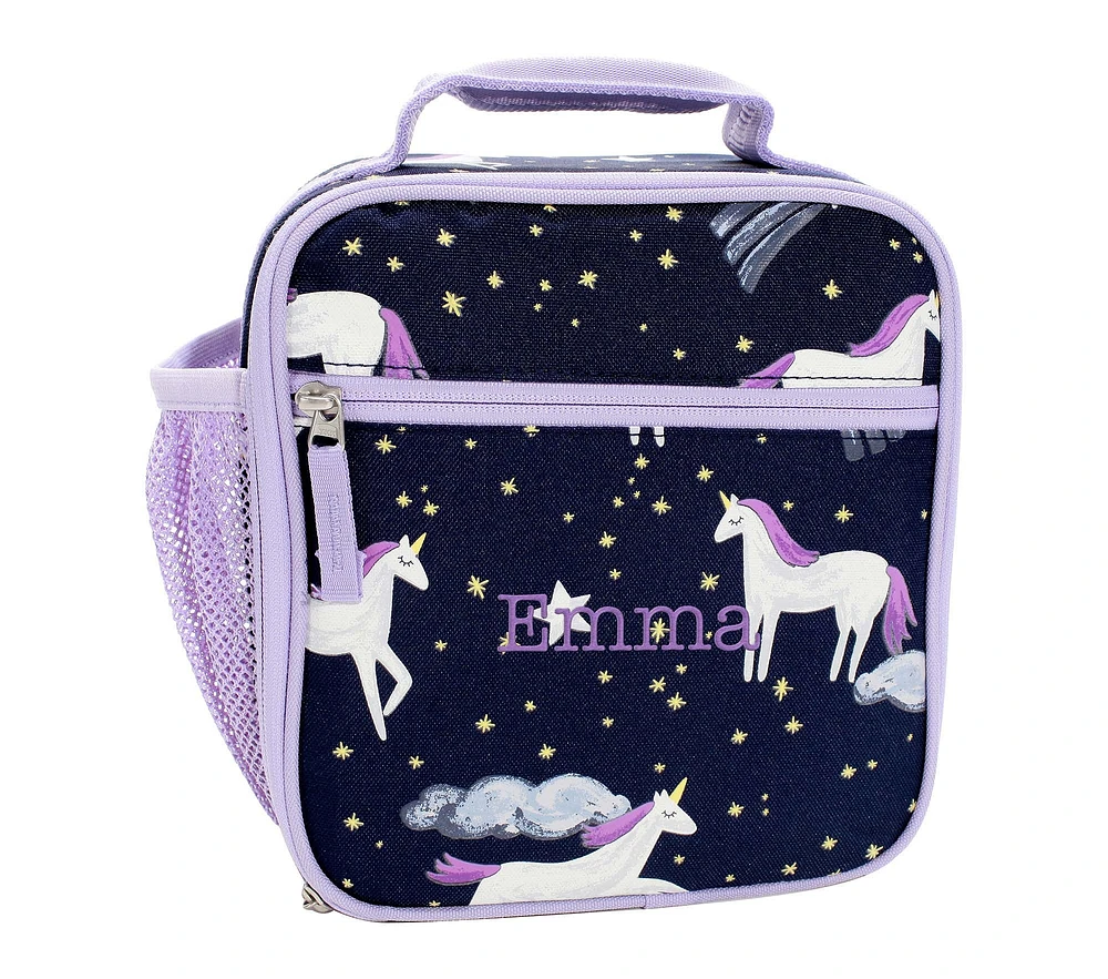 Mackenzie Navy Night Unicorn Glow-in-the-Dark Lunch Boxes