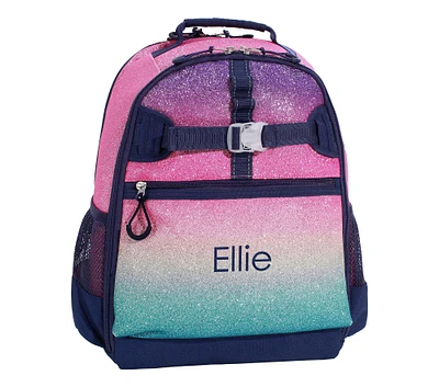 Mackenzie Rainbow Ombre Sparkle Glitter Adaptive Backpacks