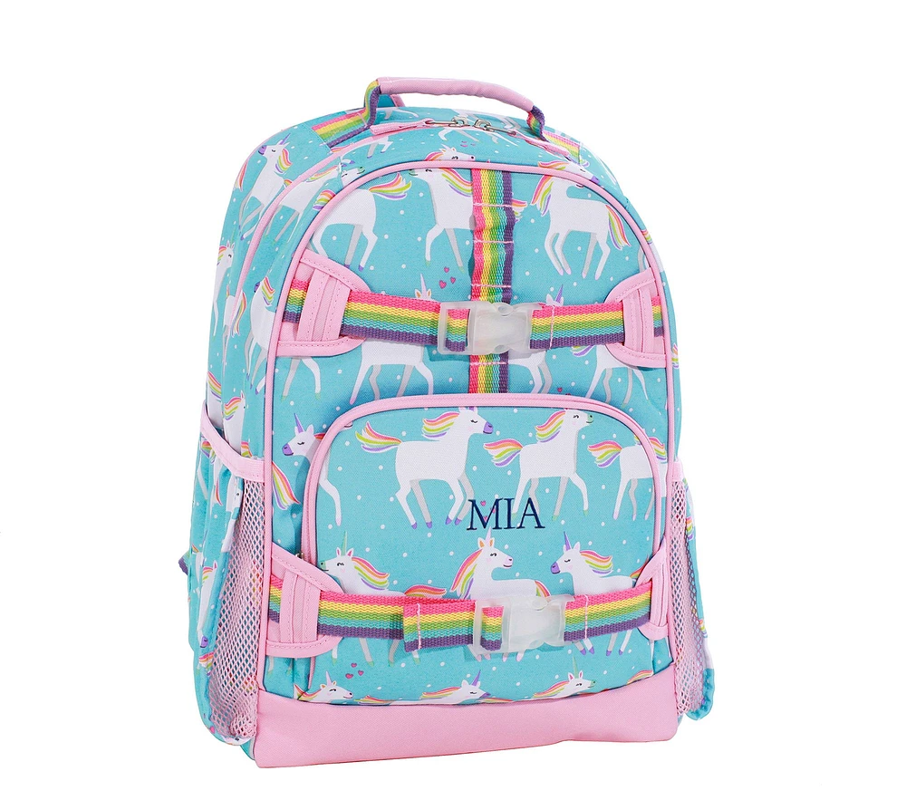 Mackenzie Aqua Unicorn Parade Backpacks