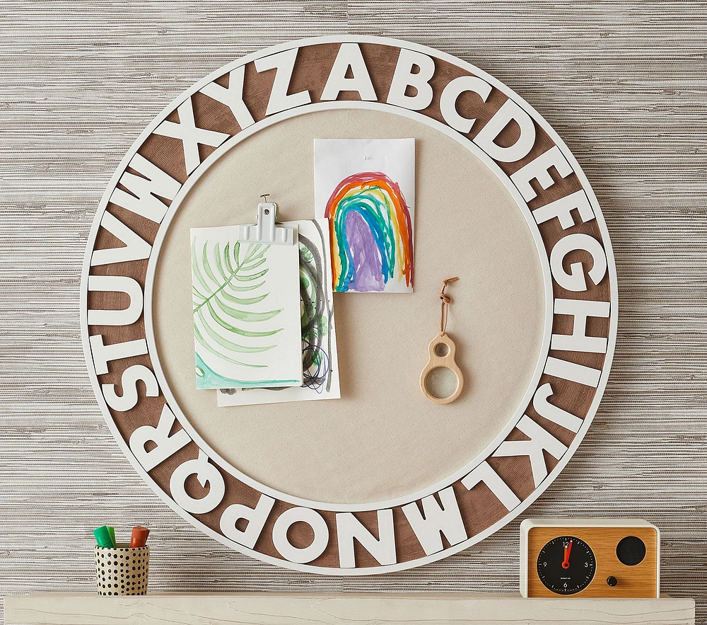 Alphabet Pinboard (30")