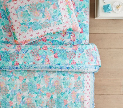 Lilly Pulitzer Unicorns Bloom Sheet Set & Pillowcases