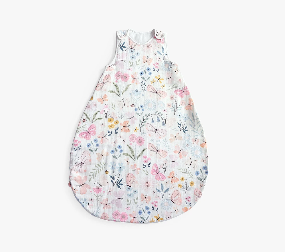 Wildflower Butterfly Muslin Wearable Blanket TOG 2.0