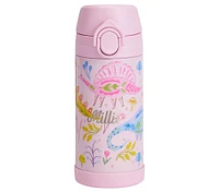 Mackenzie Heritage Pink Dinos Water Bottle