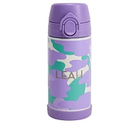 Mackenzie Lavender Sporty Camo Water Bottle