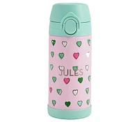 Mackenzie Roller Rabbit Multi Heart Water Bottle