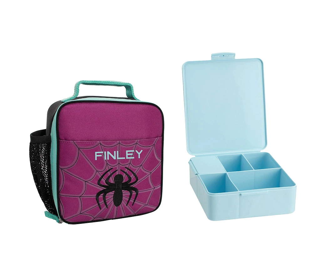 Mackenzie Marvel's Ghost-Spider Glow-in-the-Dark Critter Lunch & Bento Bundle, Set of 2