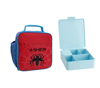 Mackenzie Marvel Spiderman Glow-in-the-Dark Critter Lunch & Bento Bundle, Set of 2