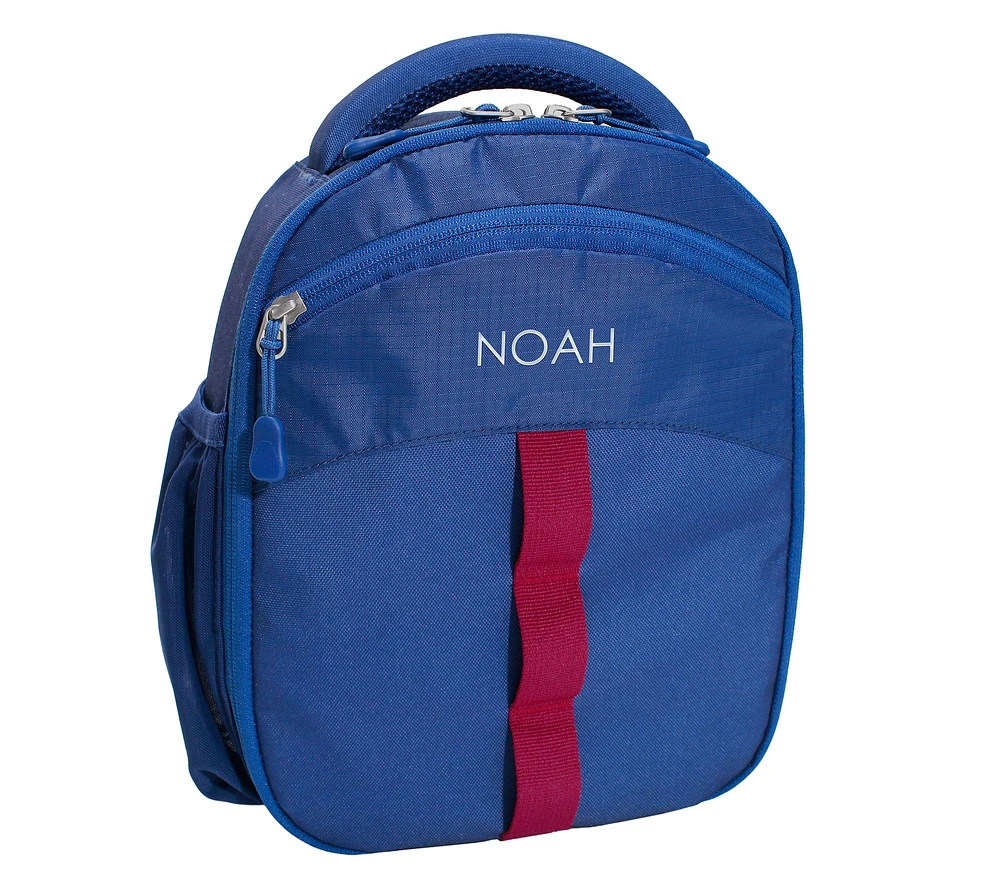 Jayden Navy/Blue/Burgundy Lunch Box