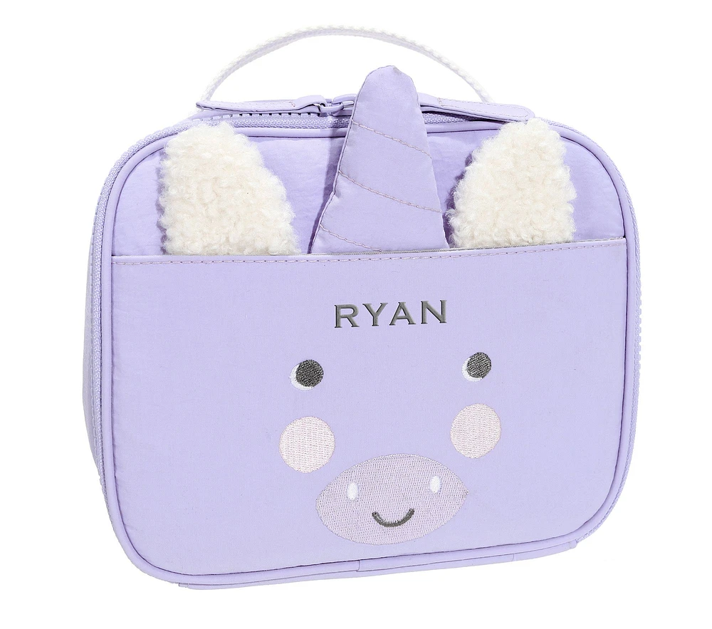 Colby Lavender Unicorn Critter Lunch Box