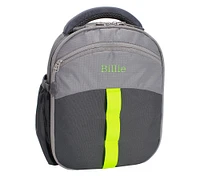 Jayden Charcoal/Gray/Green Lunch Box