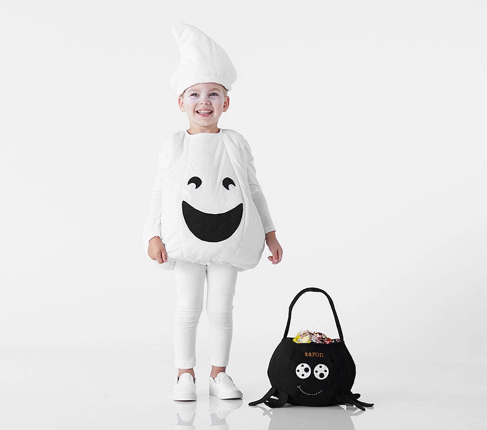 Glow-in-the-Dark Puffy Ghost Halloween Costume