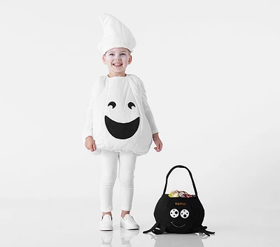 Glow-in-the-Dark Puffy Ghost Halloween Costume